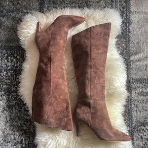 Dolce Vita cocoa suede HAZE boot size 6 BNWT